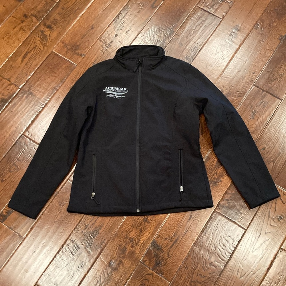 Ladies Goldwing American Touring Collection Black Zipper Front Jacket Medium